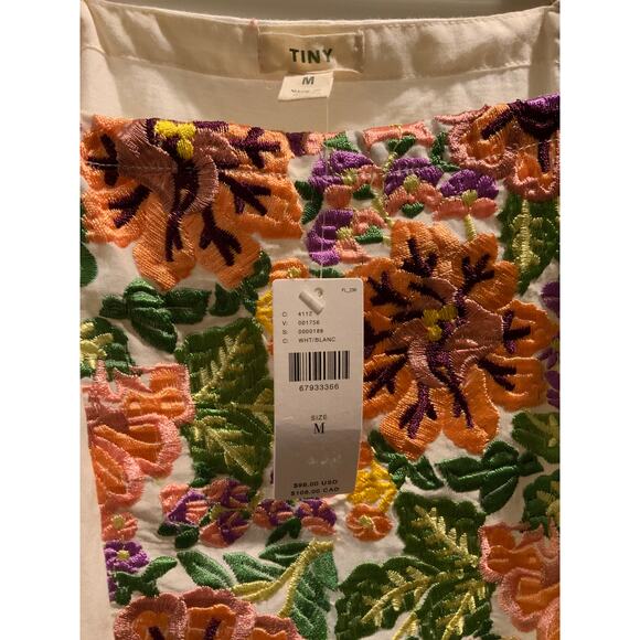 Anthropology Floral Off The Shoulder Top - Picture 2 of 3